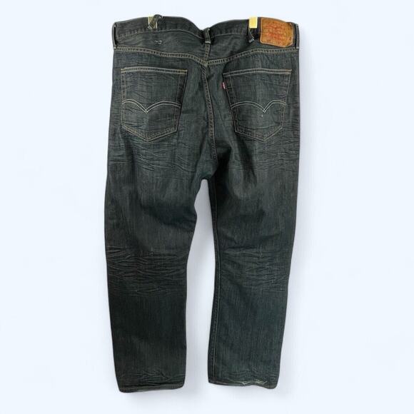 Levi's 501 Button Fly Straight Leg Men's Jeans 42x32 - Picture 2 of 10